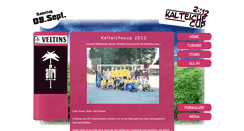 Desktop Screenshot of kalteichecup.de